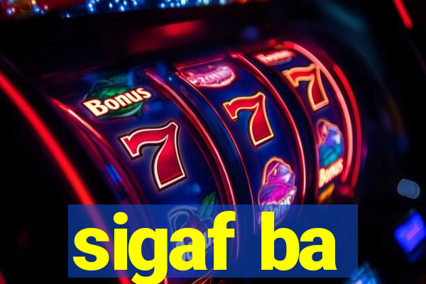 sigaf ba